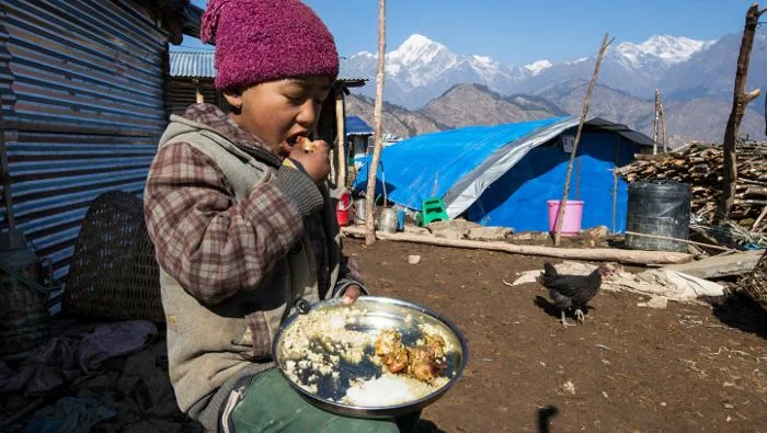 Child eating